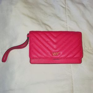 Victoria's Secret pink wallet/wristlet